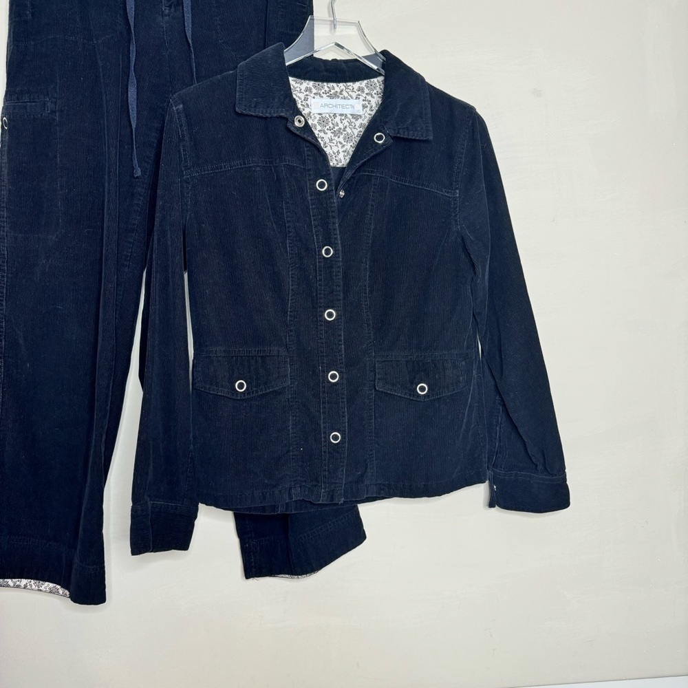 Architect Corduroy Jacket with pants jacket size small pants size 6